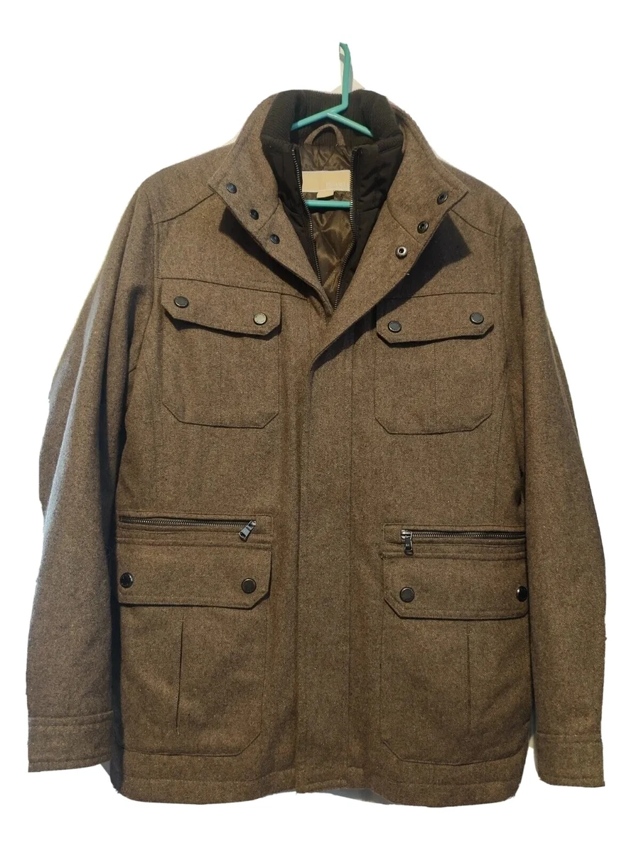 Michael kors wool field coat deals