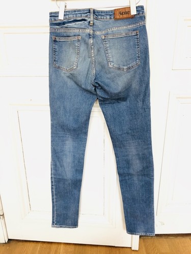 Acne Studios Blue denim jeans Kex / Catch Slim Fit Size 26 / 32 - Picture 4 of 6