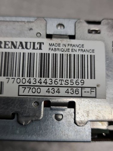 Renault Kangoo I 2005 Radio Reproductor CD Reproductor DVD Navegación 770043436 TDR29282 - Imagen 9 de 9