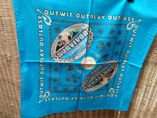 RARE Survivor SAMOA Season 19 Samoa Tribe Bandana - Picture 5 of 6