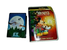Disney Video Showcase MICKEY'S ONCE UPON A CHRISTMAS & E.T. Extra Terrestrial