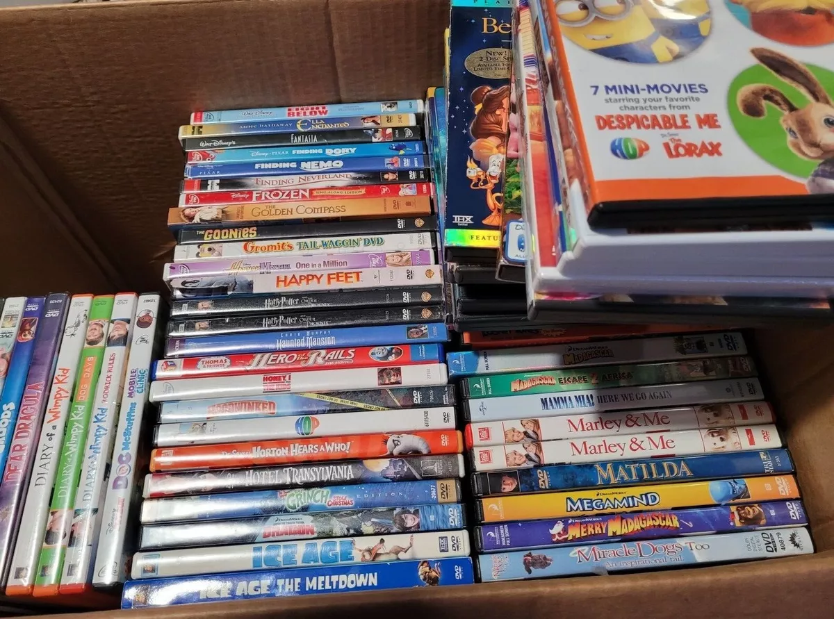 Kids & Family DVD's 1.99 each - BUY 2 get 1 Free