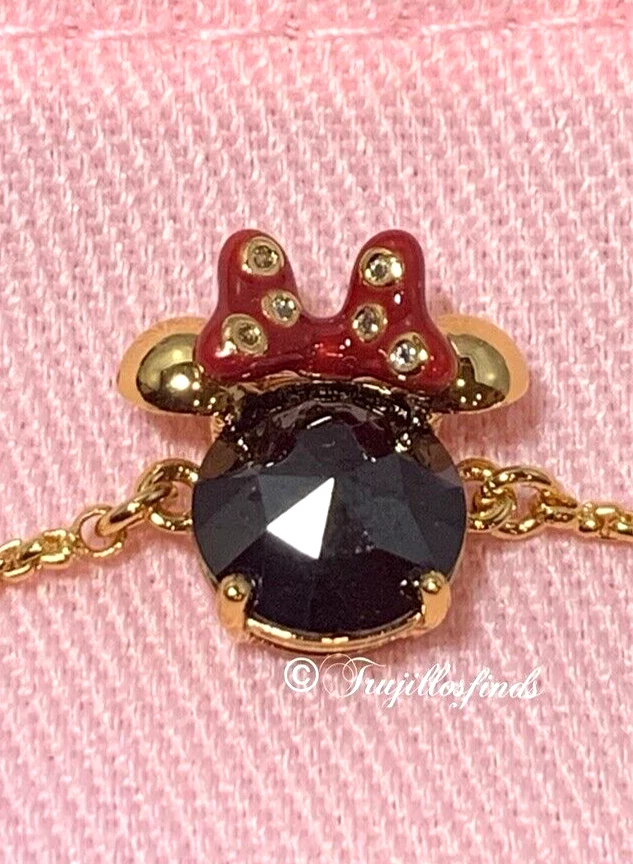 Pulsera Deslizante Ajustable Kate Spade New York Disney Minnie K9172 Nueva Foto 2 de 4