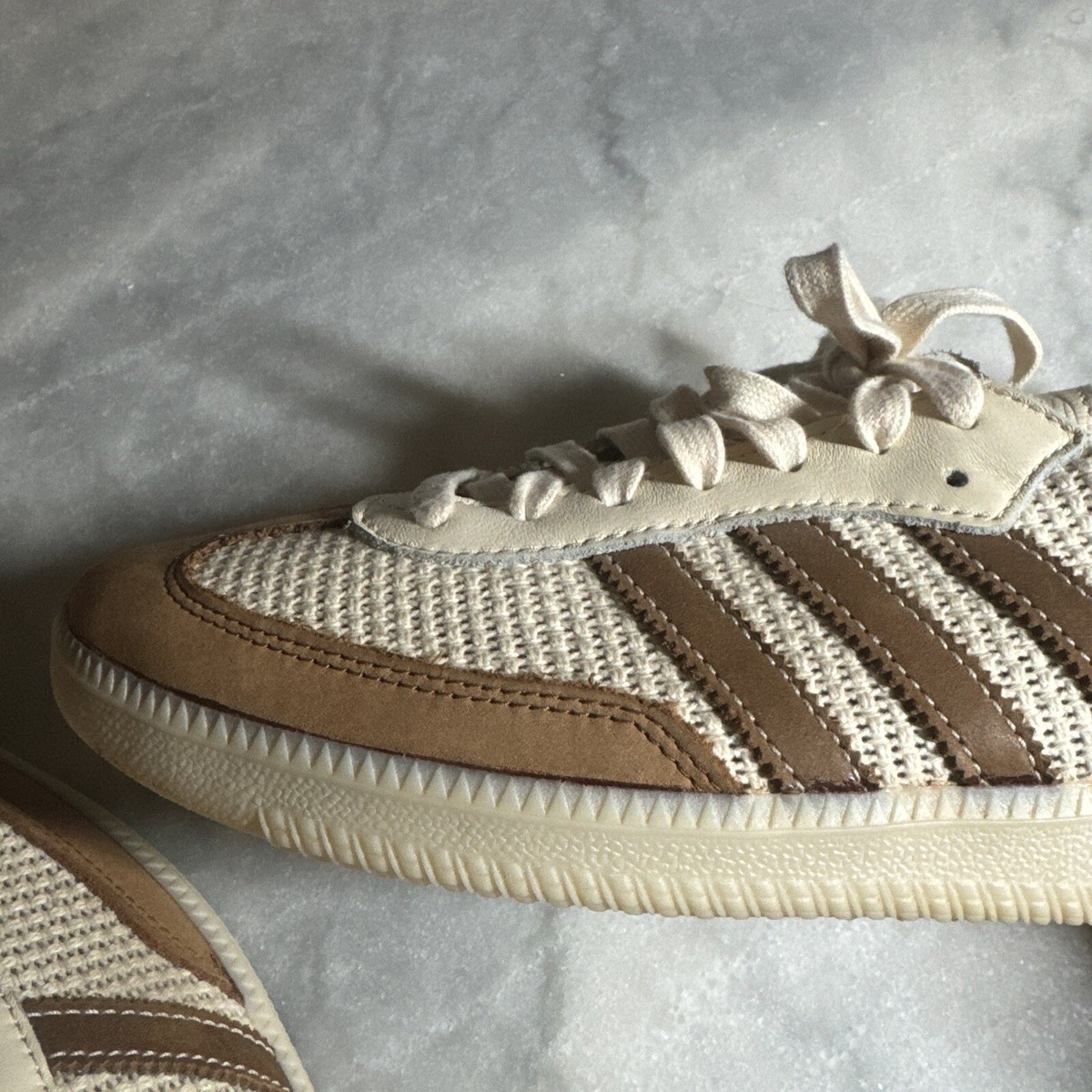 adidas Samba x Wales Bonner Cream White/Brown 2020 Size 11 | eBay
