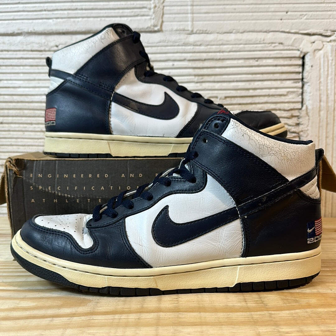 Nike Dunk High USA (2000) Sz 10 | eBay