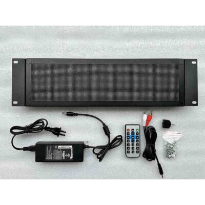 Analizzatore Di Spettro Musicale AS1000 - Led Colorati 3U Per Hi-fi E Studio