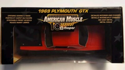 ミニカー 1969 Plymouth GTX Amazon.com: Truck 1/64 1969 Plymouth HEMI GTX, F8 Ivy Green