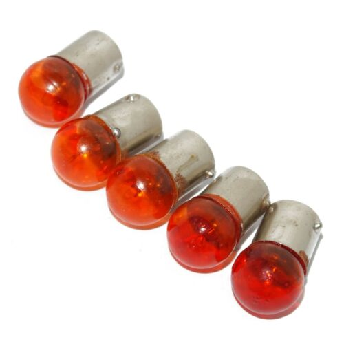 Per Royal Enfield Arancione Indicatore Lampadina 12v-10w X 10 Unità - Foto 4 di 9