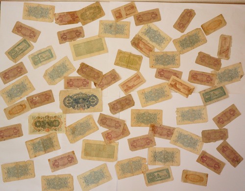 Banknotes Old Japanese Bill Set x60 Taisho-Showa from Kyoto Japan 0905B2G - Picture 6 of 12