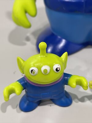 Lot of 4 - Toy Story Alien Figure Disney Pixar Thinkway Toys Pizza