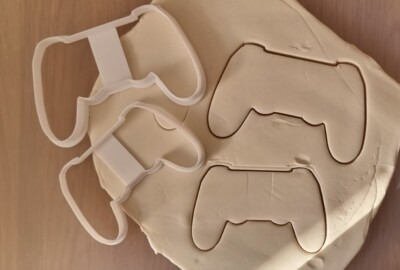 Game Controller Keksausstecher süß - Keks - Fondant - Ton - Teig 2er-Pack