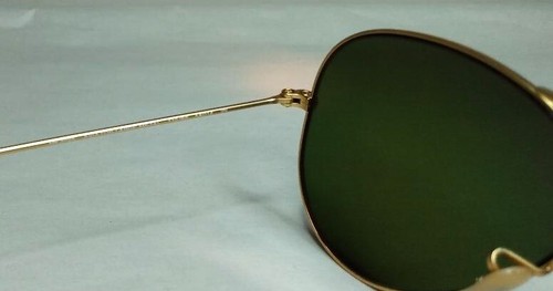 RAY-BAN RB3025 112/69 GOLD AVIATOR ORANGE MIRROR 55-14-135MM UNISEX SUNGLASSES - Picture 6 of 7