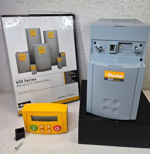 Parker 650 Series, Frequency Inverter AC Drive, TTL Keypad, 220-240 VAC