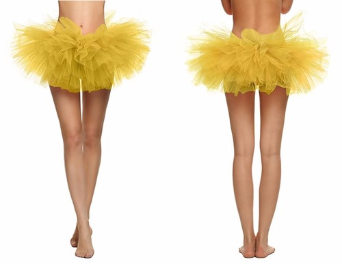Adult Women's 5 Layered Tulle Fancy Ballet Dress Sexy Tutu Skirts - Picture 2 of 48