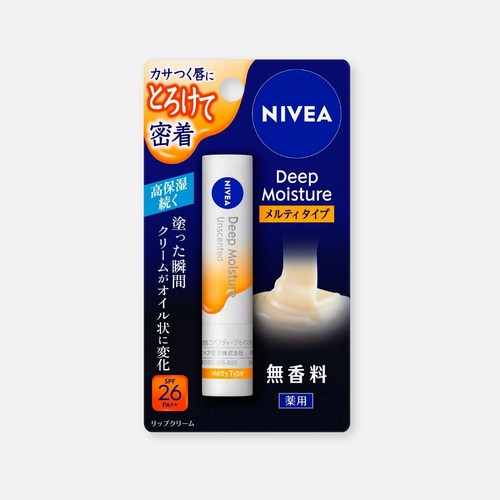 Nivea Japan Deep Moisture Lip Balm SPF 26 PA++ *USseller* - Picture 2 of 4
