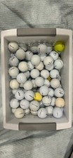 100 miscellaneous used clean golf balls. 
