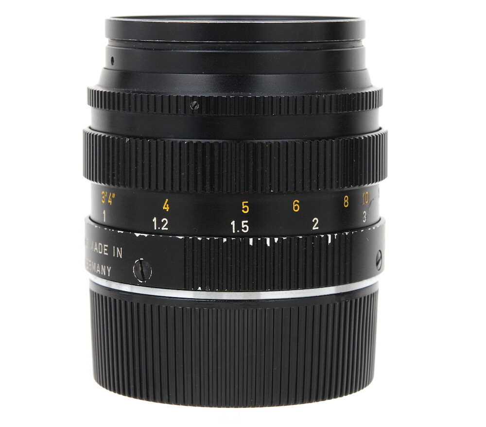 Ex Leica Summilux-M 50mm f/1.4 E43 No.256xxxx Black Leica M