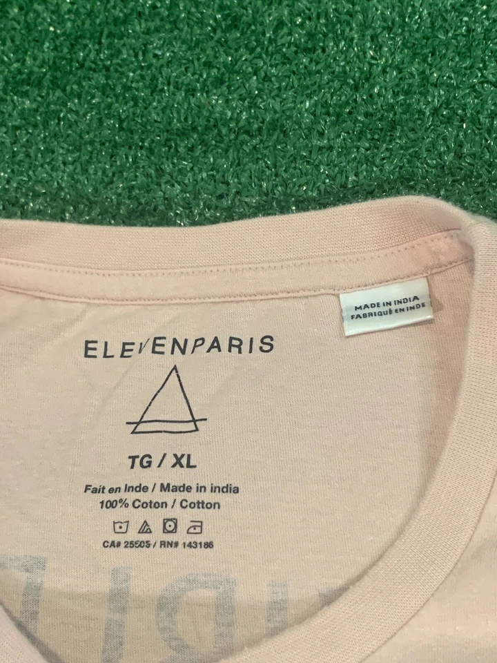 Eleven Paris Invisible Man, Camiseta Gráfica Cuello Redondo Manga Corta Talla XL Rara Foto 4 de 4