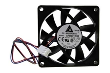 AFB0712HB AX33 12V 0.33A Cooling Fan 3-Pin Speed Sensor (New Genuine Part)