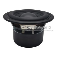 1x 4.5" in 8Ohm 40W Super Bass Driver Audio Speaker Stereo Subwoofer Loudspeaker