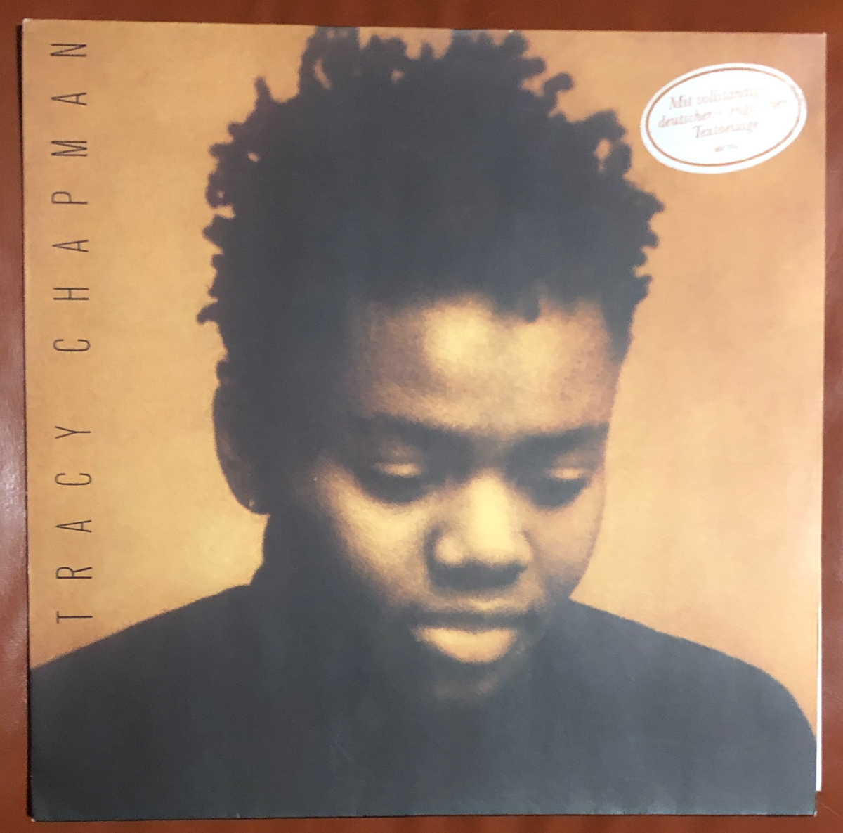 Tracy Chapman Self Titled Elektra 1988 LP Vinyl German pressing Ex
