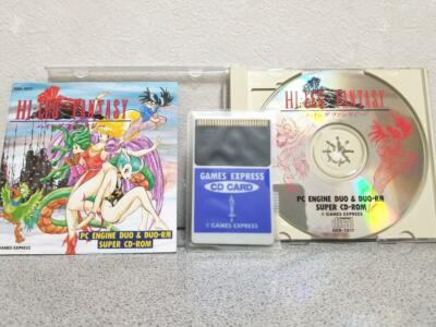 Hi Leg Fantasy PCEngine Super CD-Rom GameExpress Used Japan 