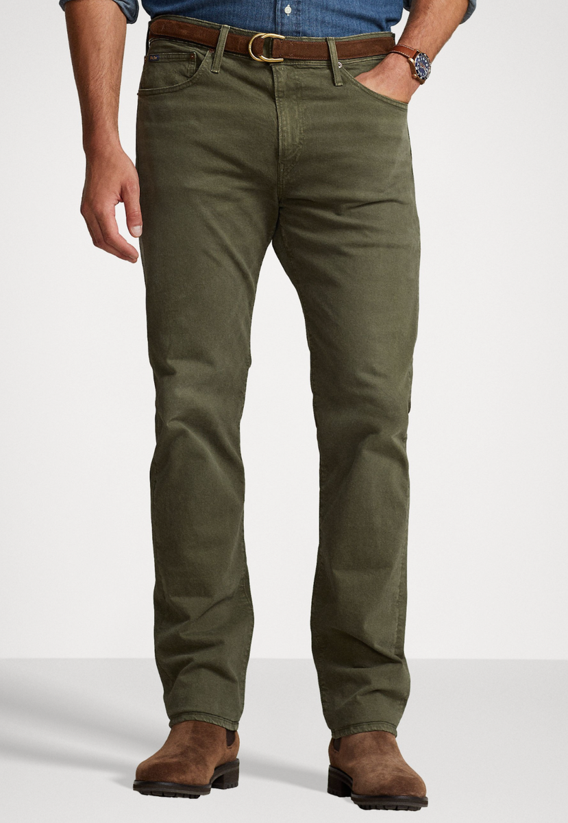 Polo Ralph Lauren Men's Green Denim The Classic Fit Jeans Sz