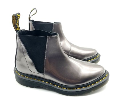 pewter chelsea boots