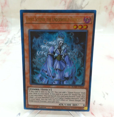 Yugioh - Ghost Sleeper, the Underworld Princess BLMR-EN024 Ultra Rare - NM