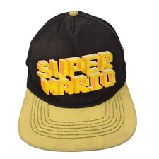 Super Mario Boy's Snapback Hat Multi Adjustable Embroidered Colorblock