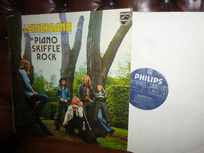 Leinemann, Piano Skiffle Rock, German Pilips 6305 141 LP, 12'' 1972