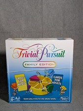 Trivial Pursuit Family Edition Game Hasbro Board Game Trivia Fun Brand New