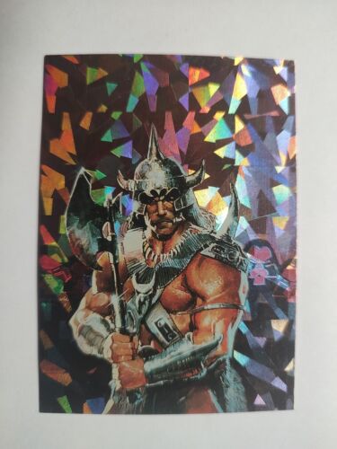 1993 Comic Images Conan Prism, Chromium, Magnachrome Chase P6 NEW UNCIRCULATED - Picture 1 of 2