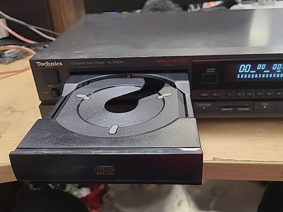 Technics SL-P222A Compact Disc CD Player | eBay