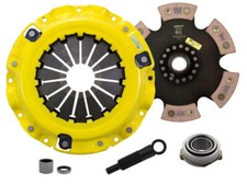 For 1987-1991 Mazda Rx-7 Turbo Act Hdrace Rigid 6 Pad Clutch Kit For 1987-1991 Mazda Rx-7 Turbo Act Hdrace Rigid 6 Pad Clutch Kit