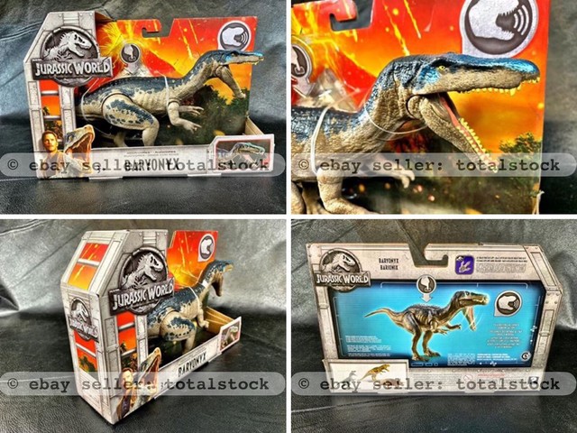 jurassic world roarivores baryonyx figure
