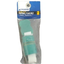 ChamPro Quick Clip Flag Football Belt Green 