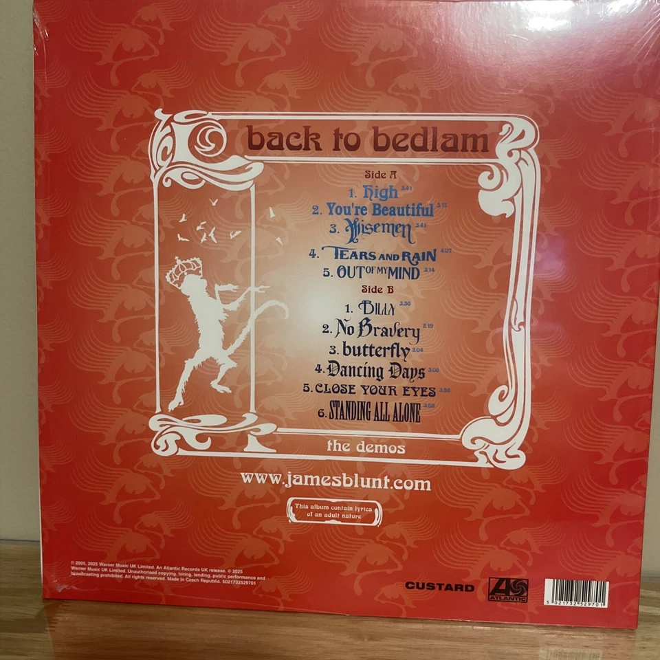 James Blunt	Back To Bedlam: The Demos	Record Store Day RSD 2025 SEALED - Image 4 of 4