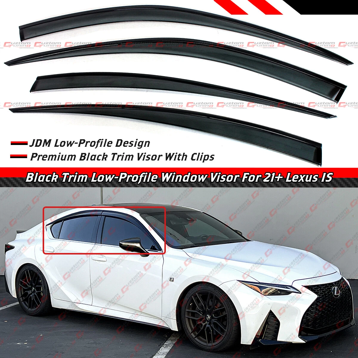 Lexus rain guards deals