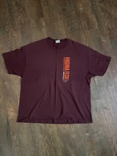 Virginia Tech Hokies VT Shirt Size 2XL Maroon TCX Apparel College University