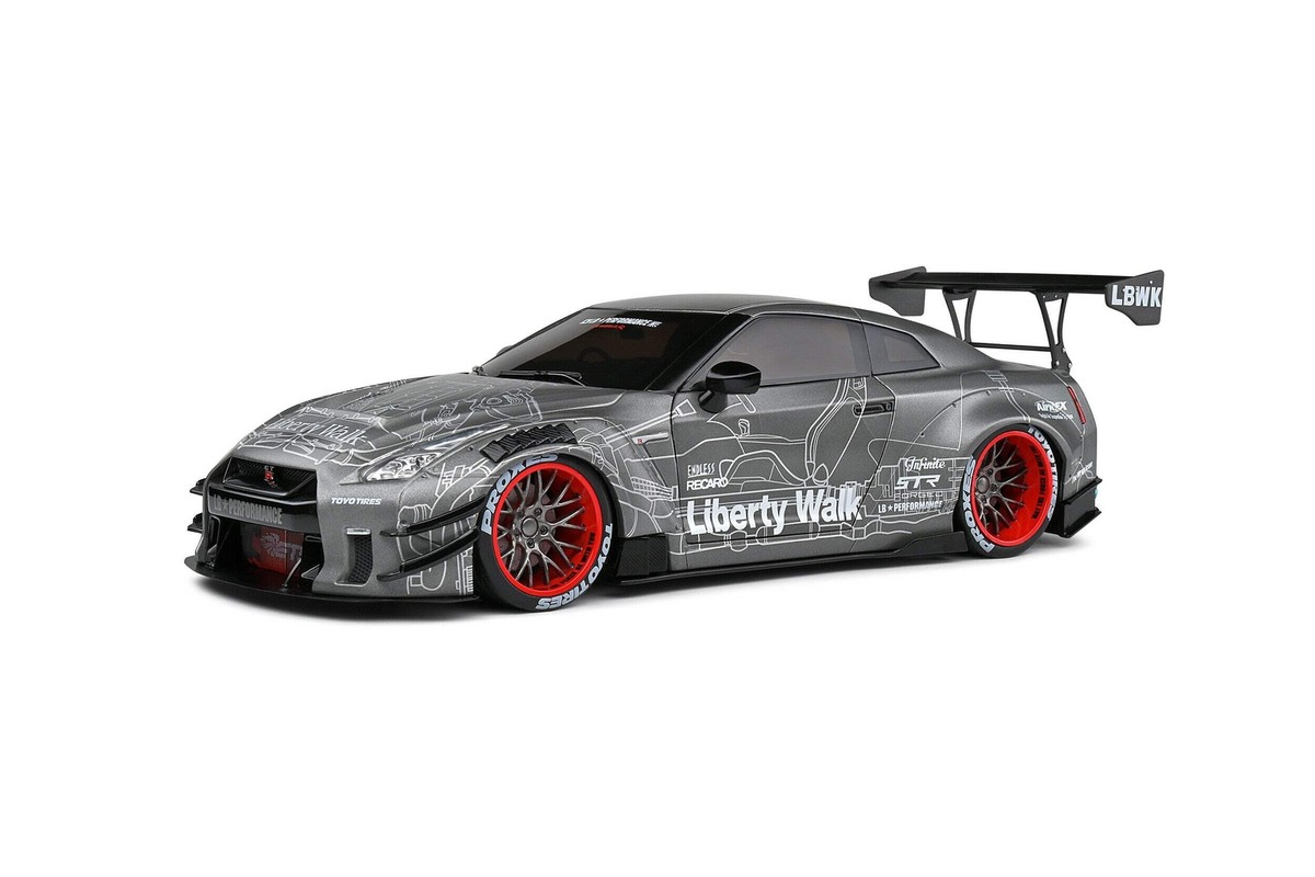Solido 2020 Nissan GT-R (R35) W/ Liberty Walk 2.0 Catalogue Design