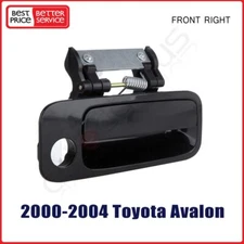 For 2000-04 Toyota Avalon Exterior Front Right Passenger Side Black Door Handle