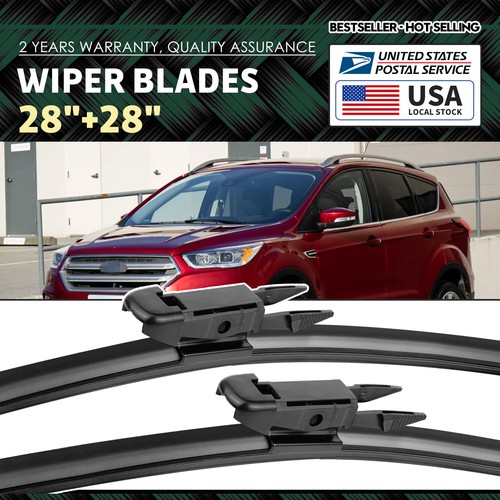 A Pair Set of Windshield Wiper Blade FOR Ford ESCAPE 2013-2019 EDGE 2015-2021