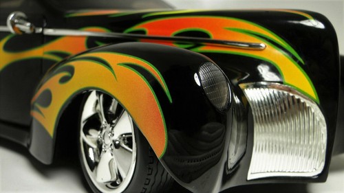 Chopped Classic Custom Built Concept Model1 18Hot Rod12Race Car24Racing Racer - Picture 8 of 11
