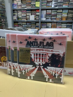 Anti-Flag LP For Blood and Empire Weiße marmorierte Vinyl 2021 Neu Punk