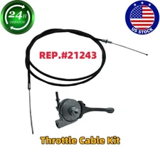 For J36 JS36 B46 BS46 Trowel Machines Throttle Cable Kit #21243 Cable 1SET 