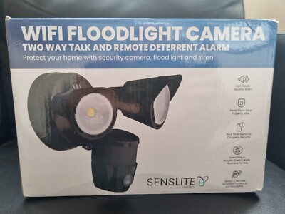Überwachungskamera Außen Fluter - Smart 1080P WiFi Home Security
