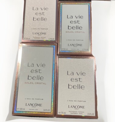 La Vie Est Belle by Lancome L'EAU for women soleil cristal choose your size 48C2
