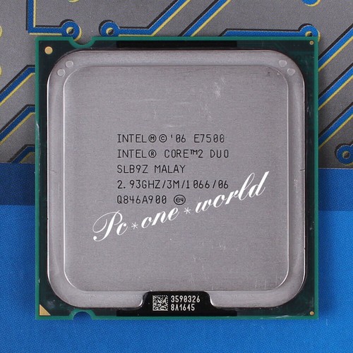 CPU de escritorio Intel Core 2 Duo E6700 E6750 E6850 E7200 E7400 E7500 E7600 LGA775 - Imagen 6 de 9