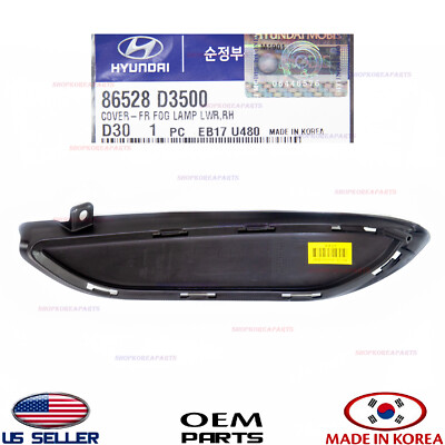 2019-2021 Hyundai Tucson Front Bumper Fog Lamp Cap Cover Right